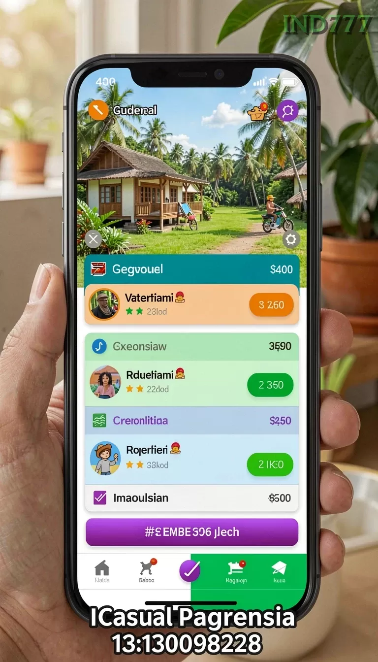 Cuplikan layar MT661 — menu navigasi