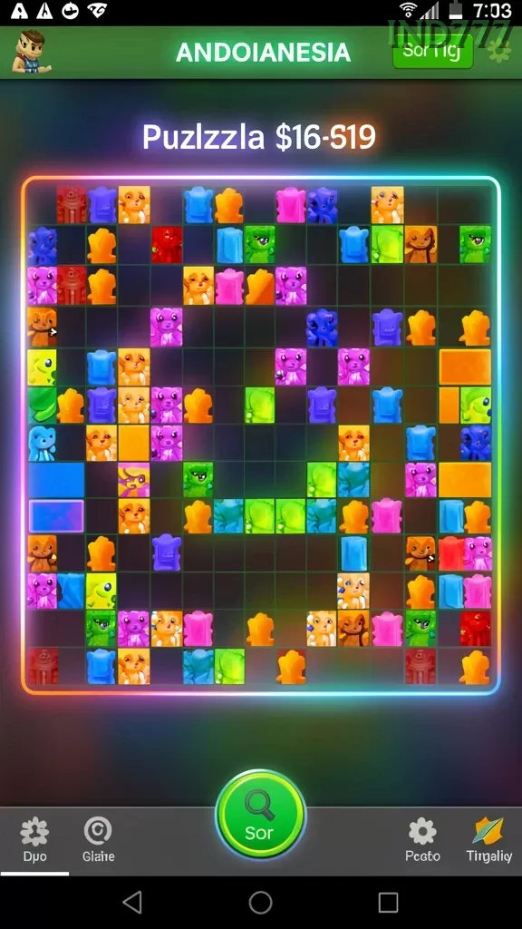 Cuplikan layar ARWANATOTO — menu navigasi
